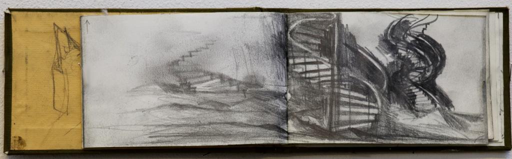 Hendrik Vermeulen - veldboek  [voorbereiding cyclorama]