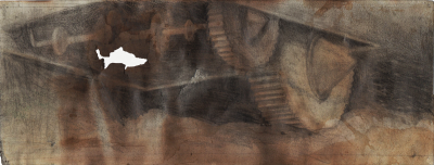 Zone V, Panoramox # 2, tekening, Hendrik Vermeulen