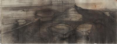 Zone V, Panoramox # 5, tekening, Hendrik Vermeulen