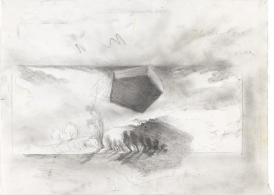 Pikilonia # 2, tekening, Hendrik Vermeulen