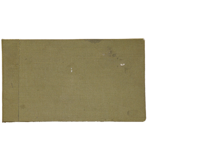 Hendrik Vermeulen - veldboek  [voorbereiding cyclorama test 2]