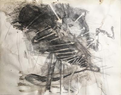hendrik vermeulen -drawing -  field station pikilonia - stop 4
